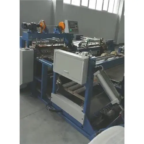 Pojedyncza składana maszyna do cięcia i szycia